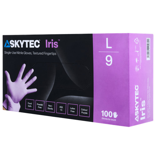 Guanti nitrile skytec iris - in,