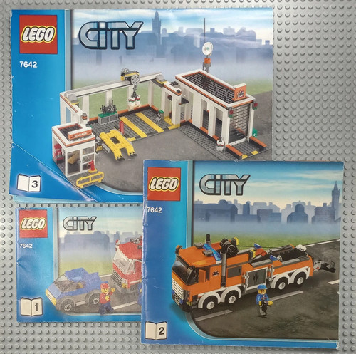 Lego city garage 7642 solo - city,