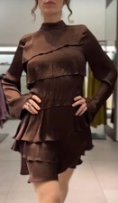 Zara abito corto raso - abito, in