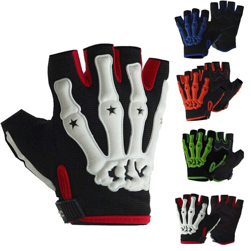 Guanti ciclismo scheletro gel - guanti,