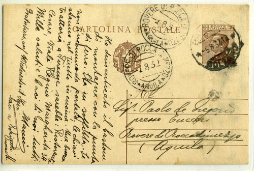 Cartolina postale bolzano - cartolina,