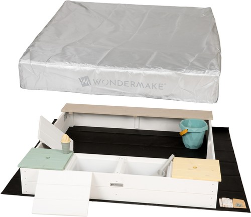 Sandbox con coperchio - sandbox, legno