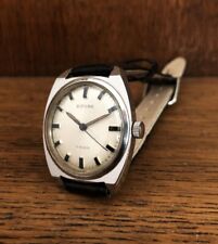 OROLOGIO BIFORA 17 RUBINI ACCIAIO MECCANICO FUNZIONANTE CALIBRO 91/1