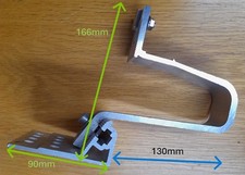 Gancio per tetto pannello