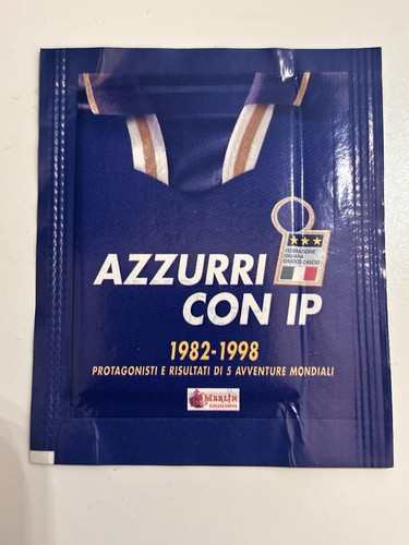 Bustina figurine azzurri - figurine,