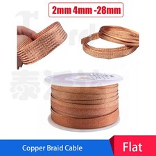 Cavo treccia rame puro piatto