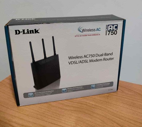 Router link fi ac750 - d-link, wi-fi
