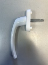 Maniglia (martellina) per finestra in PVC,alluminio,legno-alluminio BIANCA 9010