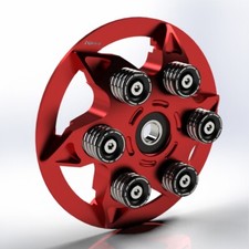 Ducati frizione a secco kit spingidisco rosso/nero Kbike NUOVO