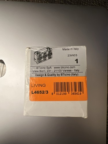 Bticino l4652 scs comando - l4652/3,