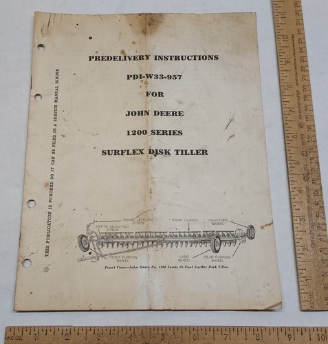 John deere surflex disk - john,