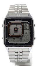 Orologio Seiko James Bond G757 4050 digital lcd chronograph Octopussy RARE watch