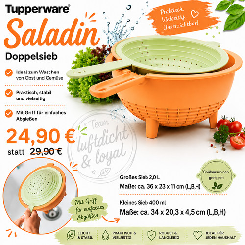 Tupperware saladin d12 nuovo - saladin,