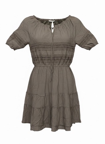 Abito donna solitario taupe
