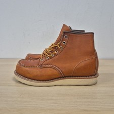 Scarpe stivali Red Wing 875 Classic Heritage mocassino pelle marrone USA Regno Unito 6 US 7