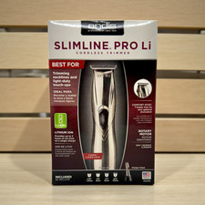 Andis SlimLine Pro Li T‐Blade Silver Trimmer Kit di toelettatura senza fili (32400)