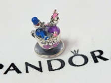 charm Pandora DONALD et DAISY argent 925 poinçon PANDORA