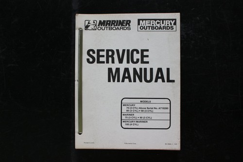Mercury mariner manuale - mercury,