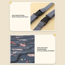 `Sedia da Cucina Rialzo Pranzo per Bambini Fondo Antiscivolo per Bambino