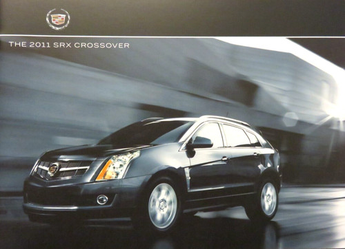Brochure depliant cadillac - depliant, srx
