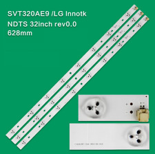 KIT 3 BARRE STRIP 8 LED TV