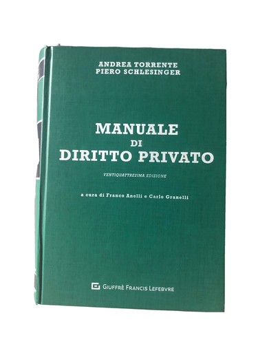 Manuale diritto privato - manuale,
