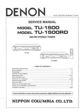 Manuale Di Servizio Per Denon