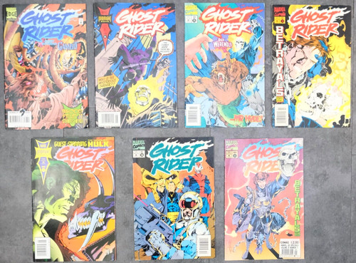 Ghost rider marvel comics lot - rider,