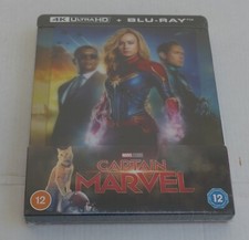 CAPTAIN MARVEL 4KUHD + Blu-ray