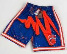 KNICKS SWINGMAN SHORTS Mitchell & Ness NBA HYPER HOOPS NEW YORK 1991, MEDIUM