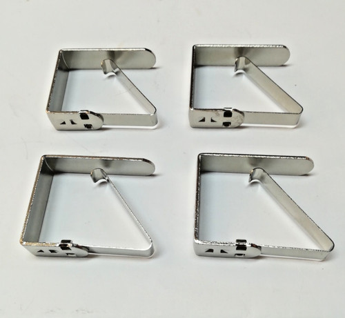 Set fermatovaglia acciaio - set,