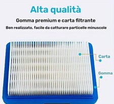  Filtro Aria  per Tosaerba  Compatibili con Briggs & Stratton