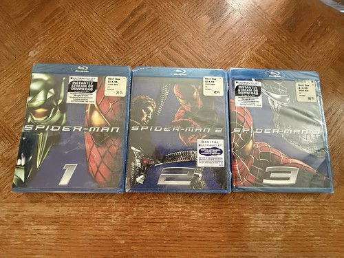 Spider man trilogy - spider-man, blu-ray
