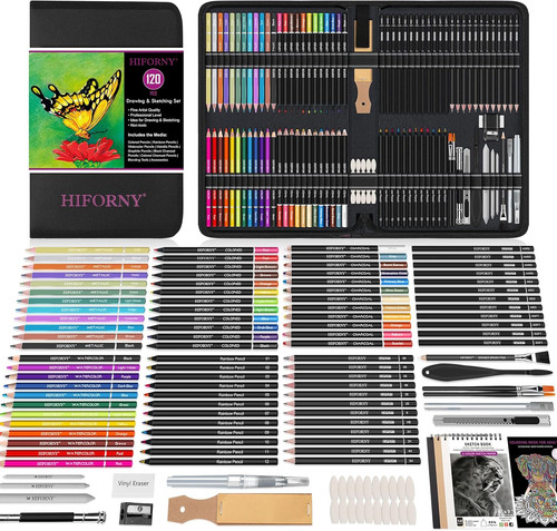 Set disegno 120 pezzi - set, da