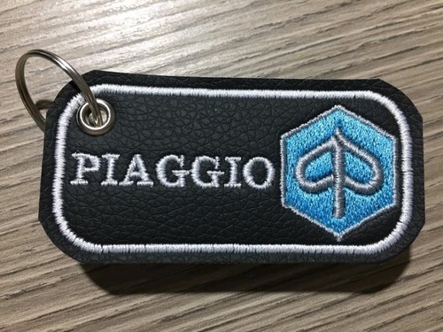 Portachiavi ricamato piaggio - portachiavi,