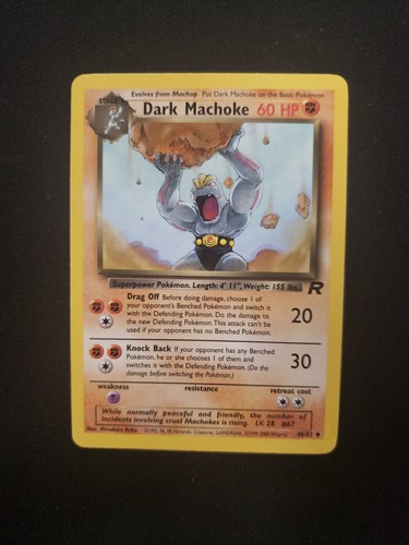 Dark machoke team rocket - dark,