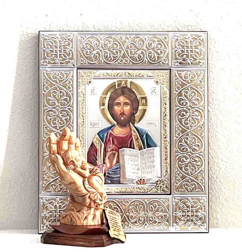 Beautiful jesus christ silver - christ,