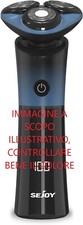 Rasoio Elettrico Uomo Sejoy FK-379 Twilight IPX6 Autoaffilante - TESTATO