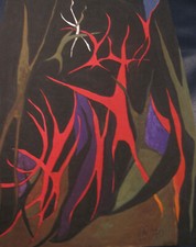 1970 Tecnica mista astratta -