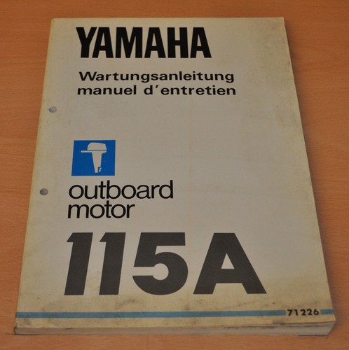 Yamaha 115a motor triebwerk - yamaha,