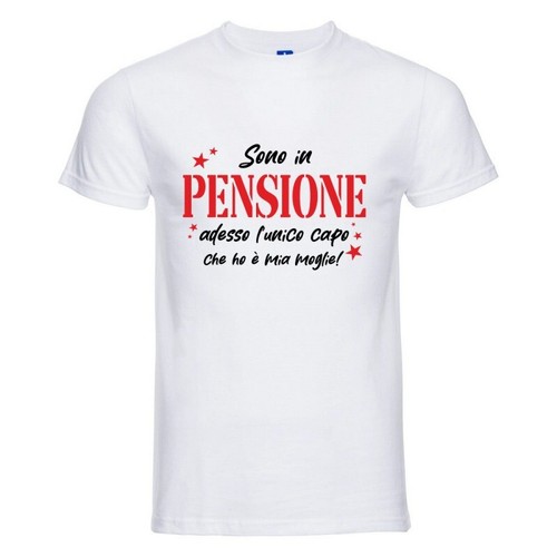 Shirt sono pensione - t-shirt,