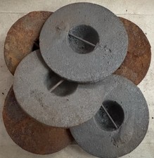 CHIUSINO per Cerchi in ghisa ruvida per stufe e cucine a legna Ø 11 Cm.