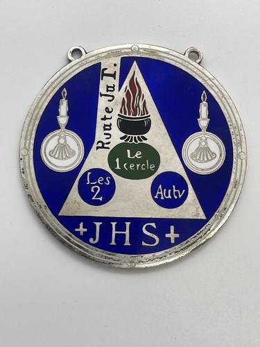 Medaglia argento 925 smalti - 925,