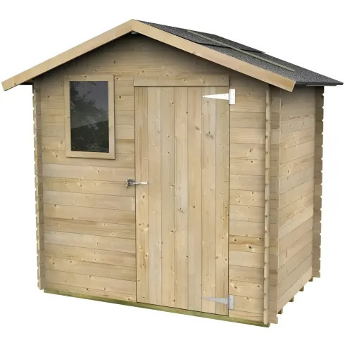 Casetta legno 2x1 con - casetta,
