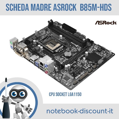 Scheda madre asrock - madre, b85m-hds