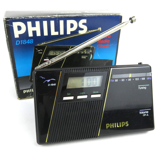 Testato orologio radio - ✅,