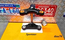 Harley Davidson piastre forcella steli da 39mm nere originali Sportster 883 1200