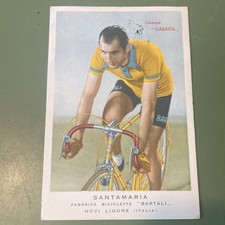 Cartolina Biciclette Bartali - Santamaria - Novi Ligure