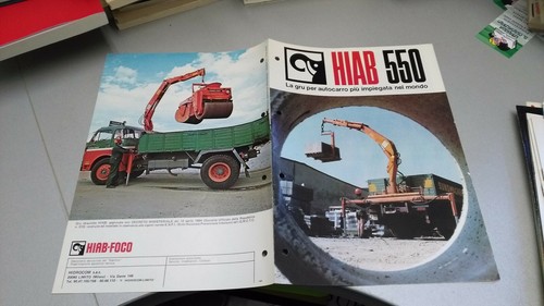 Opuscolo brochure gru hiab - opuscolo,
