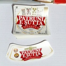 2 Etichette Birra  MESSINA